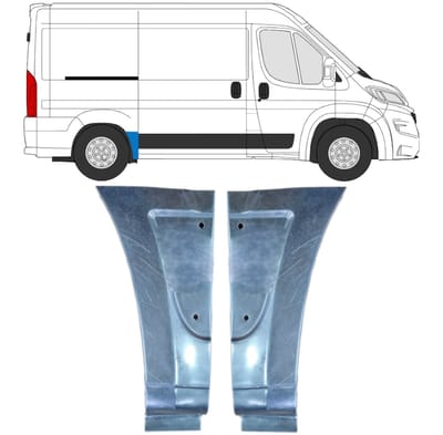 Reparatiepaneel achterspatbord voor Opel Movano 2021-2026 / Links + Rechts