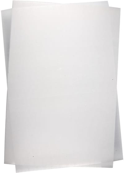 Creativ Company Krimpfolie Transparant Mat A4 0,3mm dik 10 vel