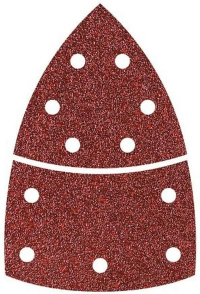wolfcraft - Zelfhechtend schuurblad 2-delig voor hout/metaal - 1811000