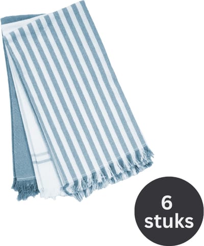 Keukenhanddoeken CAVENDISH - SET/3 - 50x70 cm, blauw