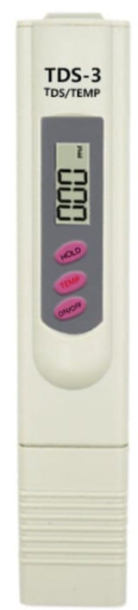 WiseGoods Premium Digitale TDS Meter – Waterkwaliteitsmeter Voor Aquarium, Drinkwater En Hydroponics – Nauwkeurige Meting