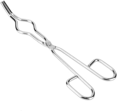 Professionele smeltpincet voor non-ferro metalen, met antislip poten en 250mm lengte voor veilig gebruik bij het smelten van goud en zilver