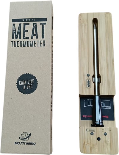 Digitale Draadloze BBQ Temperatuurmeter | Vlees & Grill Thermometer | Keuken, Outdoor & Barbecue