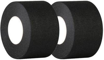 Dailygoods - 2 Rollen Zwarte Isolatietape 50mm x 15m - Duurzaam en Waterbestendig