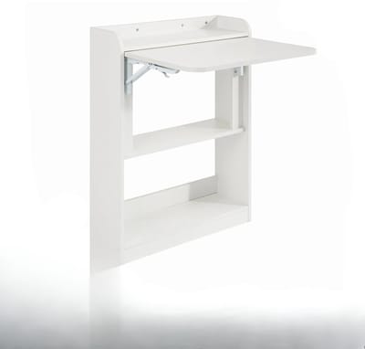 Mosh Stories Opvouwbaar Computerbureau – Ruimtebesparend bureau – Modern MDF Bureau voor Kleine Ruimtes - Wandtafel - Uitklapbaar