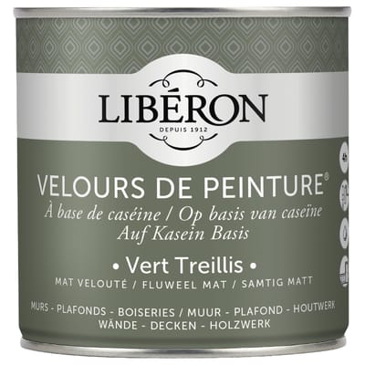 Liberon Velours De Peinture Muurverf - Mat - Vert Treillis - 500ml