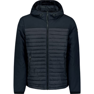 No Excess Jacket Short Fit Hooded Padded Night Größe: L | Leichte Jacken Outlet | Herren | Schwarz