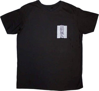 Joy Division - Pulsar Pocket Wave Heren T-shirt - S - Zwart