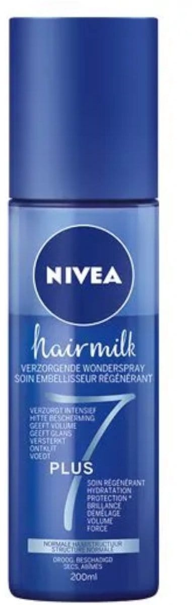 NIVEA Hairmilk Verzorgende Wonderspray voor Normaal Haar - 200 ml