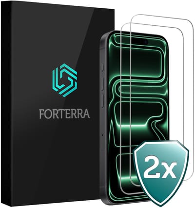 Screenprotector 2 Stuks - Geschikt voor Apple iPhone 17 Pro - Volledige Dekking - Beschermglas - Gehard Glas - Tempered Glass - Screen Protector