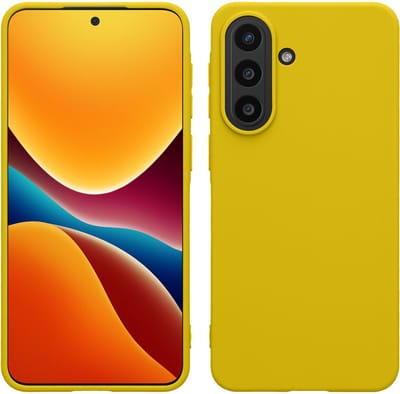 kwmobile telefoonhoesje geschikt voor Samsung Galaxy A57 5G - Hoesje voor smartphone - Back cover in stralend geel