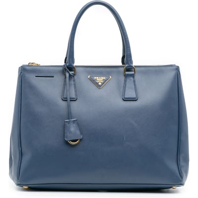 Tweedehands Grote Saffiano Lux Galleria Double Zip Tote