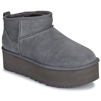 UGG Classic Ultra Mini Platform Boot - Women's - Charcoal - Maat EU 37
