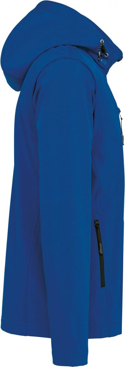 Kariban 3-laagse uniseks softshelljas met afneembare capuchon en mouwen K422 - Dark Royal Blue - 5XL