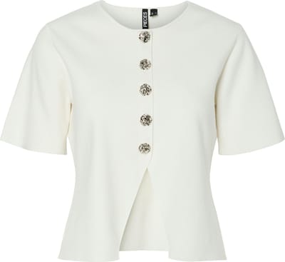 Pieces gebreid vest PCMARIE SPLIT
