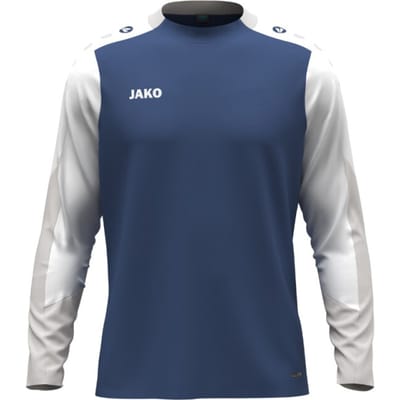 Jako Dynamic Longsleeve Kinderen - Nachtblauw / Wit / Lichtgrijs | Maat: 116