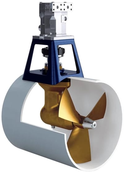 VETUS hydraulische Boegschroef 550kgf 33kW voor Ø400mm Tunnel | BOWH550