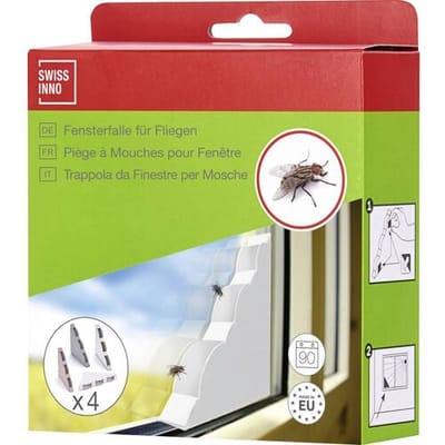 Swissinno Natural Control dekor 1 463 202 Vliegenval Plakfolie Veelkleurig gesorteerd 4 stuk(s)