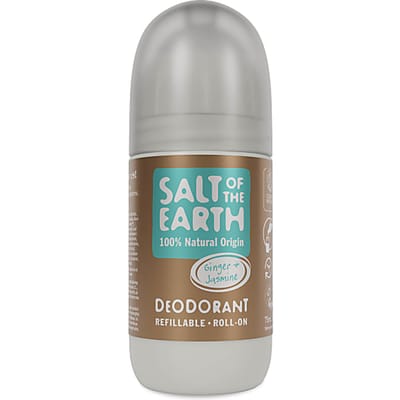 Salt of the Earth Hervulbare Roll-on Deodorant - Gember & Jasmijn