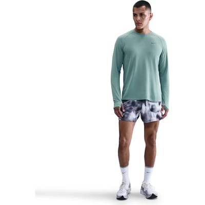 Langarmshirt met halve rits Nike Stride