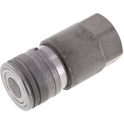 Stalen DN 12.5 Vlakdichtende Koppeling Snelkoppeling G 1/2 inch Binnendraad ISO 16028 D 24.5mm