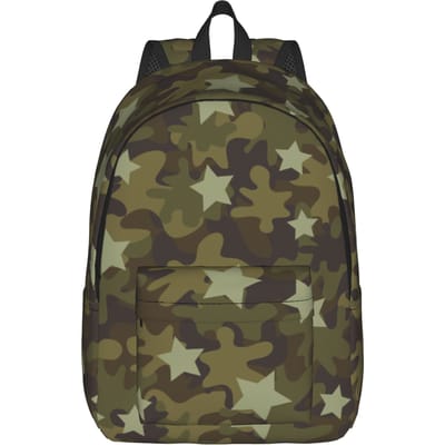 Urban Camouflage Coole Rugzak Sport Hoge School Werk Militaire Dagrugzak voor Mannen Vrouwen Laptop Schoudertas S