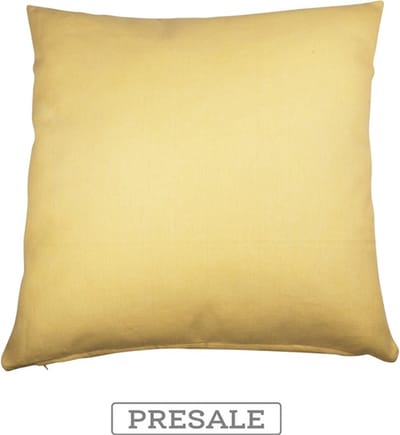 Lima Pastel Geel Kussen -60 X 60