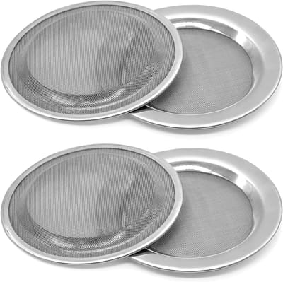 RVS Rookzeef van 10 cm voor Rookovens en Geurbranders, Perfect voor Roken en Aroma's