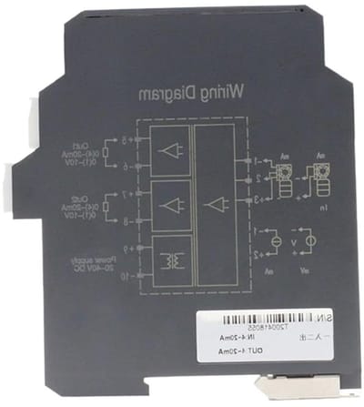 Signaal Omvormer - Signaal Isolator - Signaal Conversie - AC 85-265V Input - 1x1x1 cm - Grijs
