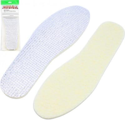 Inlegzooltjes - met Aluminium Onderzijde - Ademend - Comfortabele Zachte Bovenzijde - Op maat te knippen - Van Maat 36 t/m 46 - Voordeel Set van 2 Paar