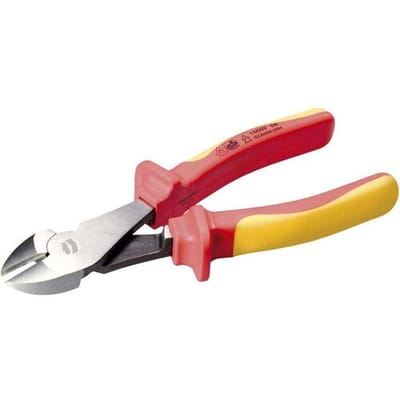 TOOLCRAFT TO-8096811 VDE Kracht-zijkniptang Met facet 180 mm