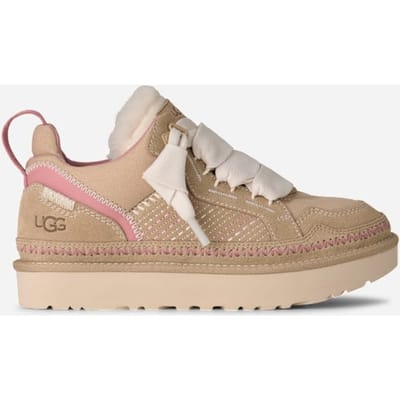 UGG® Lowmel Meadow sneaker in Sand Castle, Maat 36, Suede