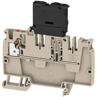 Weidmüller 2428950000 Verdeler-serieklem 6.10 mm Spanveer Beige 50 stuk(s)