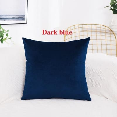 Effen Velours Kussenhoes Huis Nieuwjaar Decoratief 40*40/45*45/50*50/55*55/60*60cm Kussenhoes Housse De Coussin Cojines 40x40cm