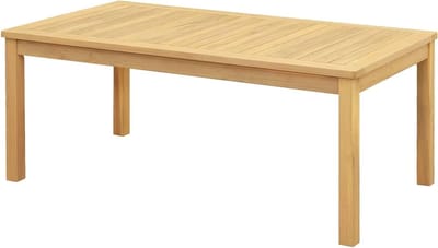 Houten bijzettafel - Tuinmeubel - Buitenleven - Massief acaciahout - 45x45x36cm - Natuurlijk