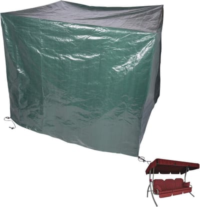 Beschermhoes voor Tuinschommel en Tuinmeubelen - Weerbestendig PE Dekzeil 215x150x150cm