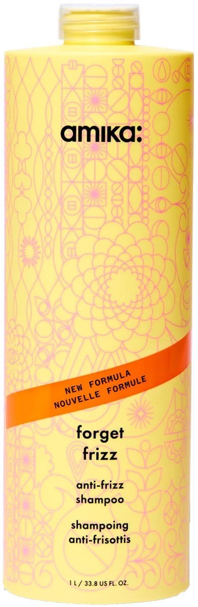 Amika Shampoo Forget Frizz Anti-Frizz Hydraterende haarbehandeling Dames 1000 ml