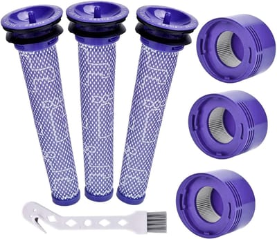 Voor- en nafilter voor Dyson V6/V7/V8/DC58/DC59/DC61/DC62