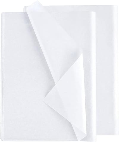 Witte Tissue Papier Vellen 50 x 35 cm - Perfect voor Cadeauverpakking, Knutselen en Decoraties voor Bruiloften en Verjaardagen