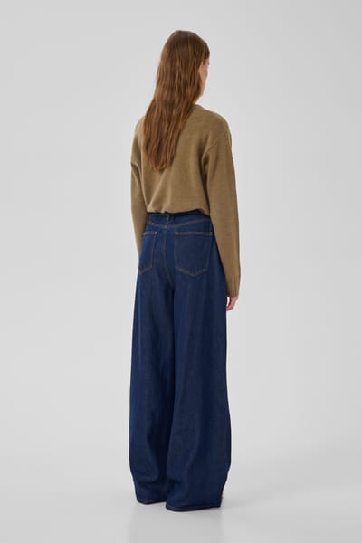 My Essential Wardrobe - Jeans Donkerblauw My Essential Wardrobe Mwtasma Relaxed Fit Donkerblauw 10705476