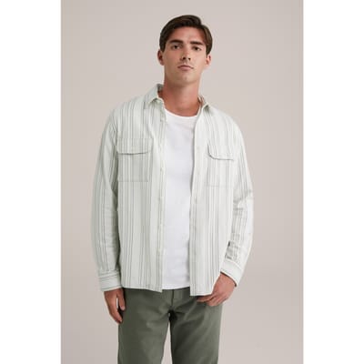 WE Fashion Overshirt Green Taglia: XS | Camicie Casual Outlet | Uomo | Verde