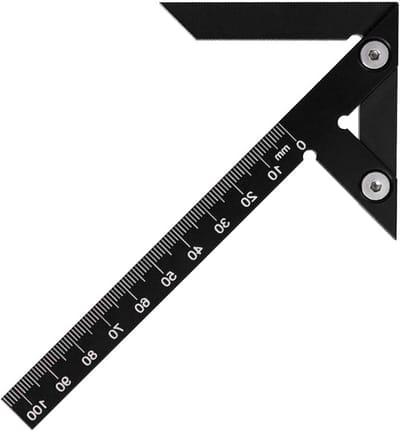 Aluminium Liniaal - Meetlat Rechte Rand - Nauwkeurig Meten - Stevig Lichtgewicht - 30 cm - Zilver