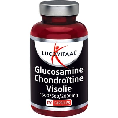 Lucovitaal Glucosamine Chondroitine Visolie - 120 capsules