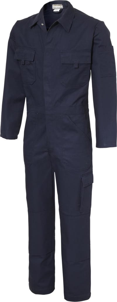 Ultimate Workwear - Standaard Overall BASEL - katoen 100% - 320gr/m2 - Blauw (Marine/Navy)