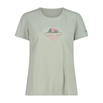 Cmp 38t6656 T-shirt Met Korte Mouwen Groen XL Vrouw