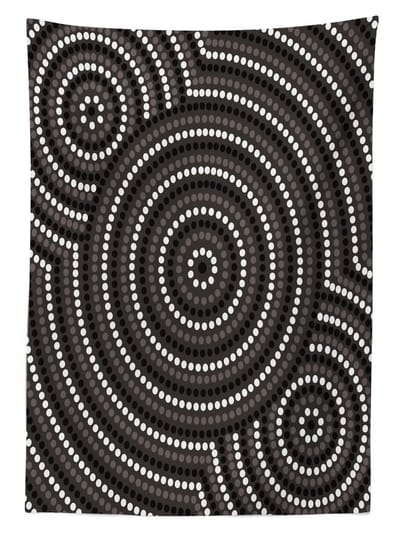 ABAKUHAUS Tafelkleed – Arabische Volkscirkel – 140x240 cm – Satijn