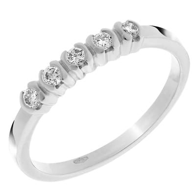 Orphelia RD-33213/1/55 - Ring - Witgoud 18 Karaat - Diamant 0.20 ct
