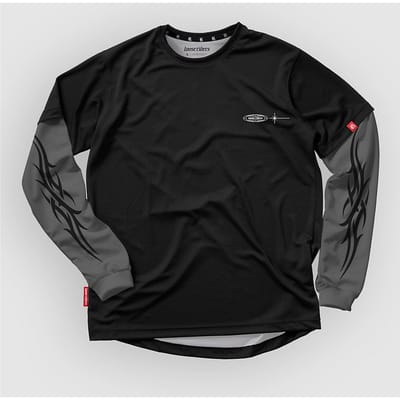 Loose Riders Neo Tribe Long Sleeve Jersey zwart