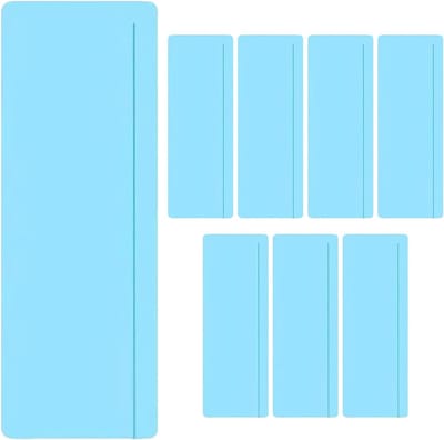 Leesstrips Set - Geleide Markeringen - Verbeter Lezen - Dyslexie Vriendelijk - 17x9cm - Hemelsblauw