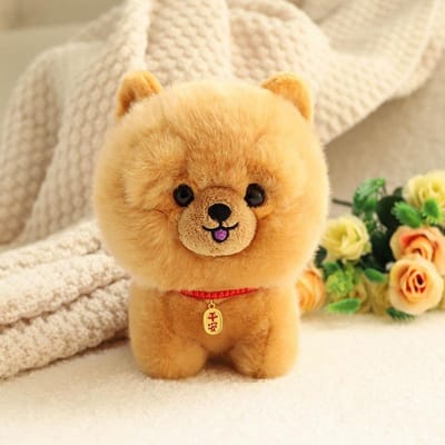Schattige Levensachtige Husky Corgi Yorkshire Pluche Speelgoed - Realistische Knuffel Puppy Pop Perfect Cadeau voor Kinderen Kerstmis